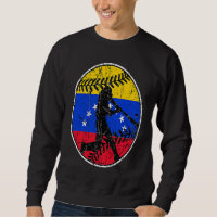 Venezuela Flag Baseball Hitter Venezuelan Flag