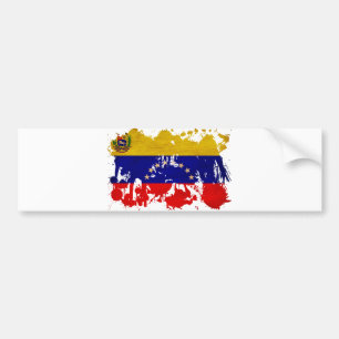 Venezuela Flag Bumper Sticker