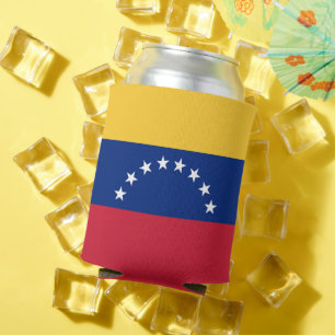 Venezuela flag can cooler
