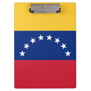 Venezuela flag clipboard