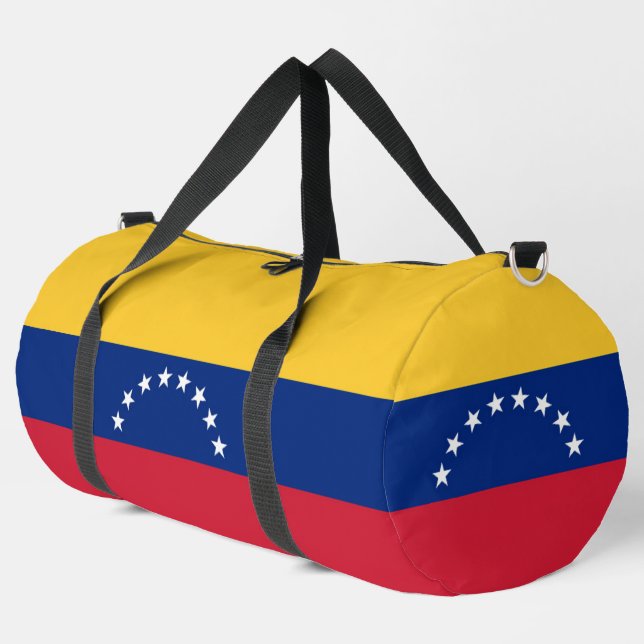 Venezuela flag duffle bag (Left Corner)