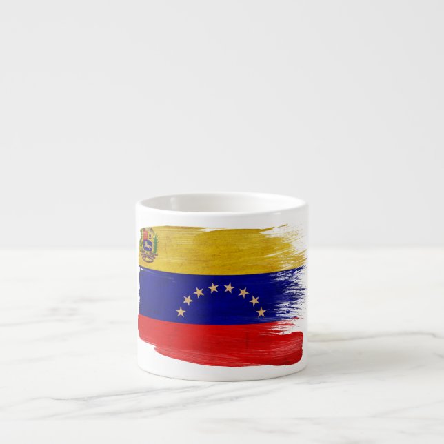 Venezuela Flag Espresso Cup (Front)