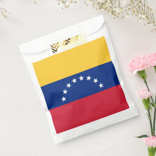 Venezuela flag favour bags