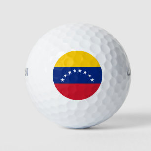 Venezuela flag golf balls