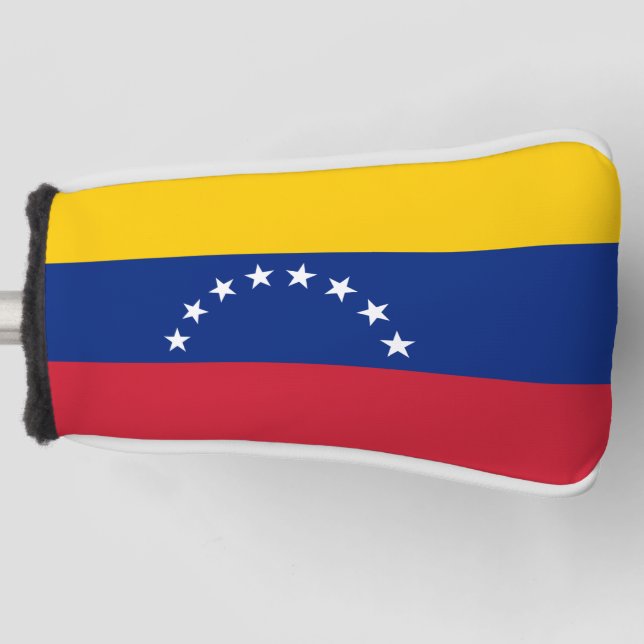Venezuela Flag Golf Head Cover (Front)