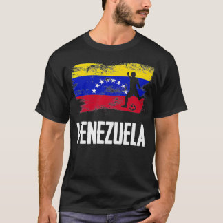 Venezuela Flag Jersey Venezuelan Soccer Team Venez T-Shirt