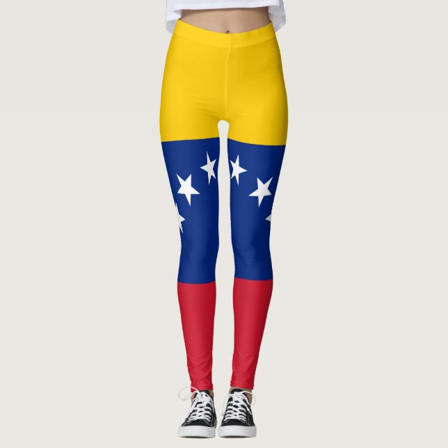 Venezuela flag leggings (Front)