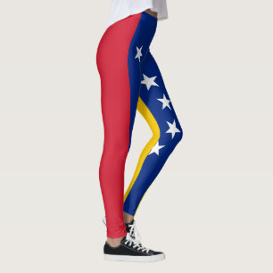 Venezuela flag leggings