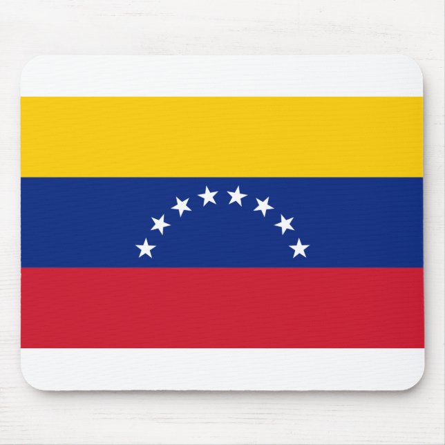 Venezuela Flag Mouse Pad (Front)