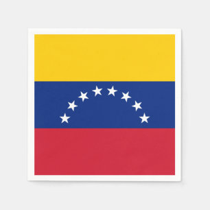 Venezuela Flag Napkin