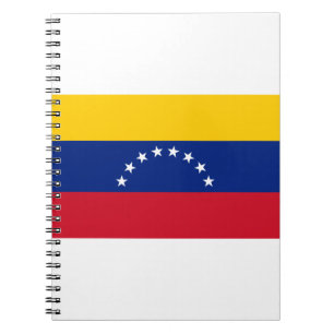 Venezuela Flag Notebook