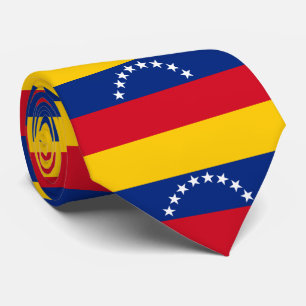 Venezuela flag patriotic Venezuelans Tie
