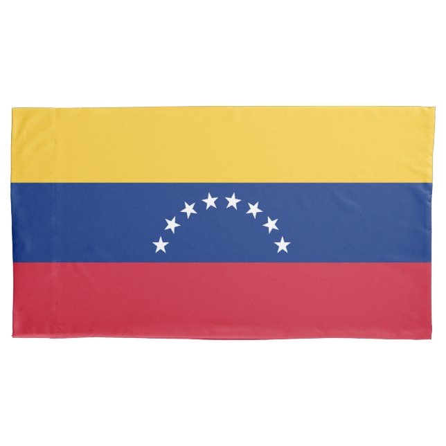 Venezuela flag pillowcase (Front)
