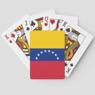 Venezuela Flag Playing Cards