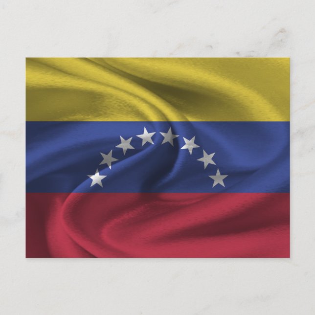 Venezuela Flag Postcard (Front)
