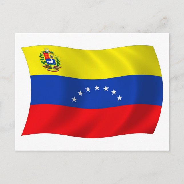 Venezuela Flag Postcard (Front)