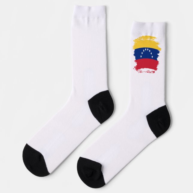 Venezuela flag socks (Left)
