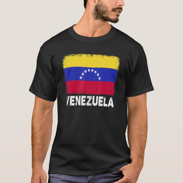Venezuela Flag   Support Venezuelan People Women M T-Shirt (Front)