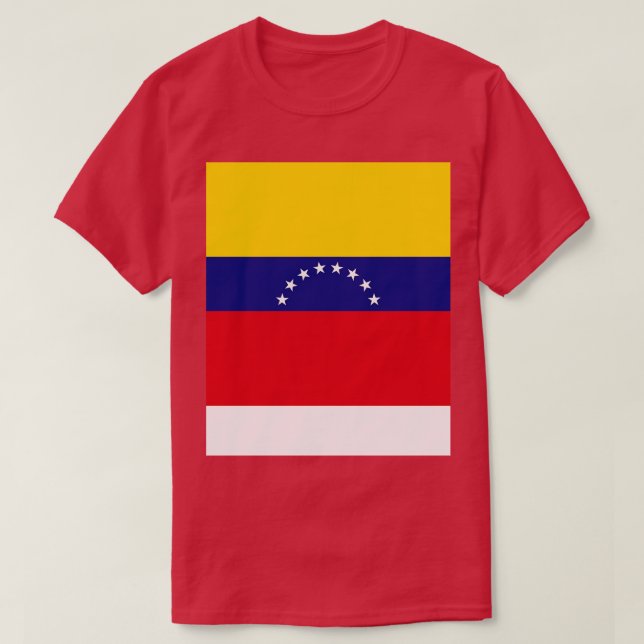 Venezuela Flag T-Shirt (Design Front)