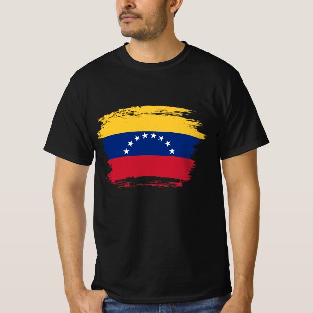 Venezuela flag T-Shirt (Front)