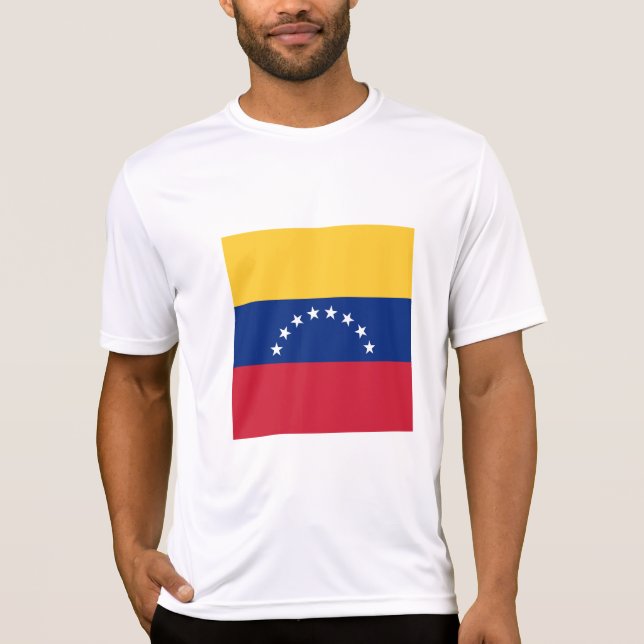 Venezuela flag T-Shirt (Front)