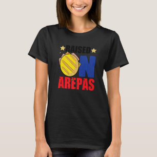 Venezuela Flag Traditional Food Arepa Premium T-Shirt