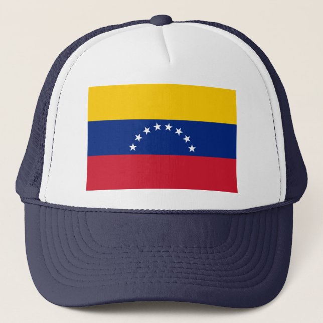 Venezuela flag trucker hat (Front)