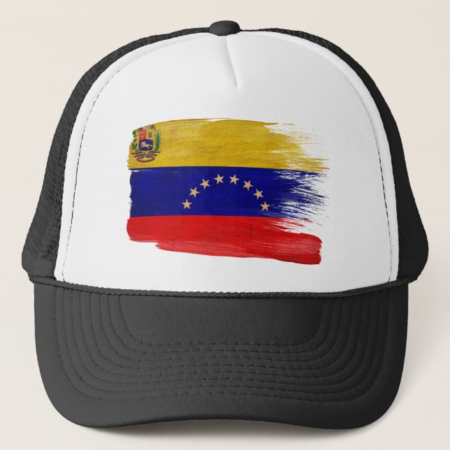 Venezuela Flag Trucker Hat (Front)