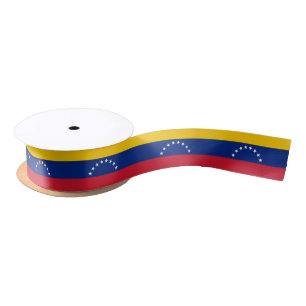 Venezuela Flag Venezuelan Patriotic Satin Ribbon