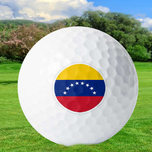 Venezuela Golf Balls, Flag Golfers / Patriots Balls