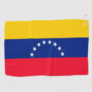 Venezuela Golf Towel