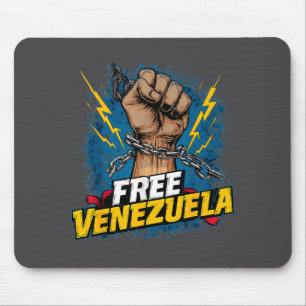 Venezuela Heart Venezuela Flag Mouse Pad