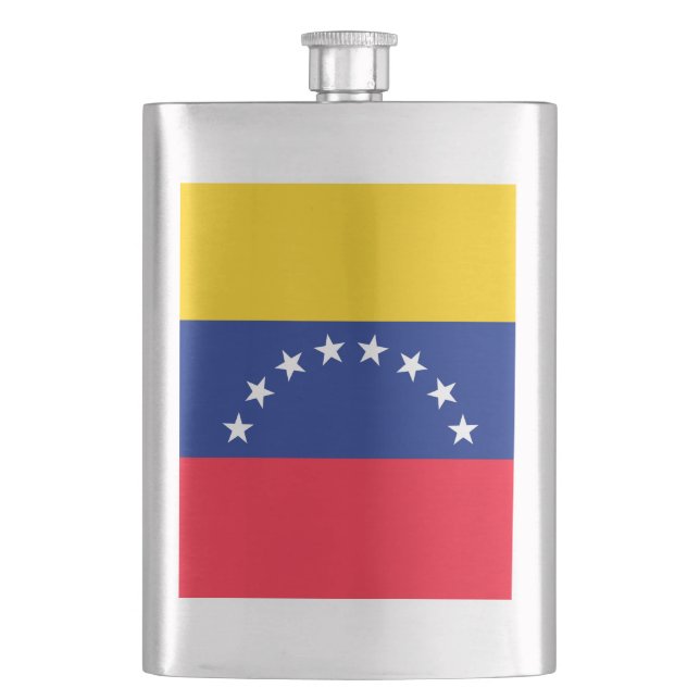 Venezuela Hip Flask (Front)