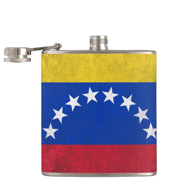 Venezuela Hip Flask (Opened)