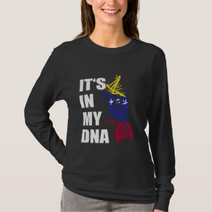 Venezuela It's In My DNA Proud Venezuela Flag Root T-Shirt