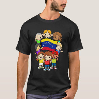 Venezuela Kids Hispanic Heritage Month Venezuelan T-Shirt