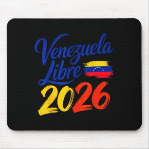 Venezuela Libre Patriotic Freedom Flag Artwork Mouse Pad