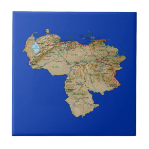 Venezuela Map Tile