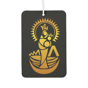 Venezuela Maracaibo Virgen Chinita Chiquinquira  Car Air Freshener