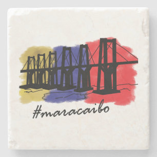 Venezuela - Maracaibo - Zulia Stone Coaster