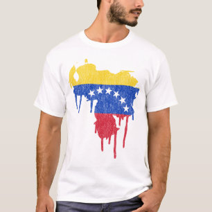Venezuela Paint Drip T-Shirt