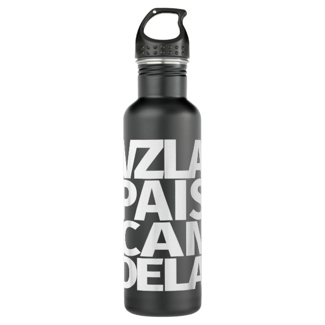 Venezuela Pais Candela Venezuelan  710 Ml Water Bottle (Front)
