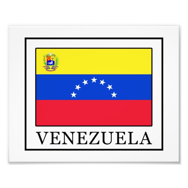 Venezuela Photo Print (Front)