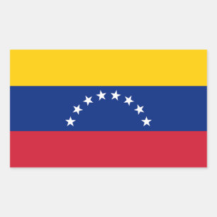 Venezuela Rectangular Sticker