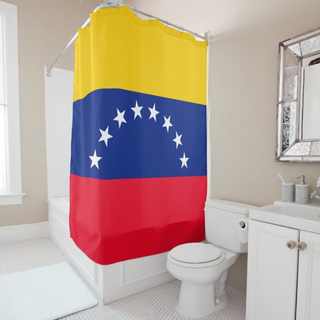 Venezuela Shower Curtain (In Situ)