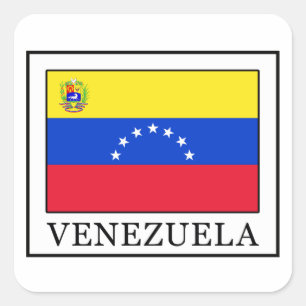 Venezuela Square Sticker