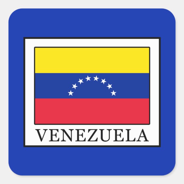 Venezuela Square Sticker (Front)