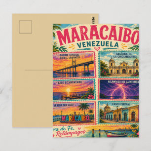 Venezuela Stamp Maracaibo Estado Zulia Tropical Tr Postcard