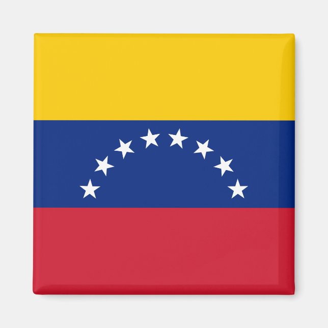 Venezuela (Venezuela) Flag Magnet (Front)