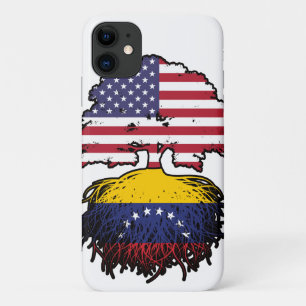Venezuela Venezuelan American USA Tree Roots Flag Case-Mate iPhone Case